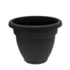 B&M Bell Pot Black Planter 35cm -Garden Furniture Sales 256223 Bell Pot Black Planter 35cm 1