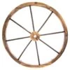 B&M Burntwood Wagon Wheel -Garden Furniture Sales 276364 wooden wagon wheel