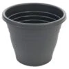 B&M Ascot Round Planter Black 47.5cm -Garden Furniture Sales 278284 ascot round planter black 47cm