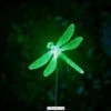 B&M Colour Changing Solar Stake Light - Dragonfly -Garden Furniture Sales 286951 colour changing stake solar light dragonfly 2