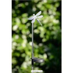 B&M Colour Changing Solar Stake Light - Dragonfly -Garden Furniture Sales 286951 colour changing stake solar light dragonfly 5