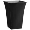 Decorative Deluxe Planter 44cm -Garden Furniture Sales 299501 tall modern shiny planter 45cm black
