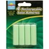 B&M Rechargeable Solar Batteries 4pk -Garden Furniture Sales 318944 4 rechargeable solar batteries1