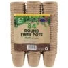 B&M Round Fibre Pots 84pk -Garden Furniture Sales 319170 84 round fibre pots