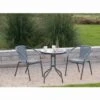 B&M Sorrento Rattan Effect Bistro Set 3pc -Garden Furniture Sales 331140 sorrento rattan effect bistro set 3pc1