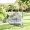 B&M Siena Hanging Snuggle Egg Chair -Garden Furniture Sales 331304 siena hanging snuggle egg chair11