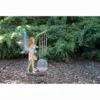 Solar Powered Garden Fairy With Wind Chime -Garden Furniture Sales 331455 garden fairy with solar crackle ball and windchime