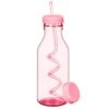 B&M Little Safari Kids Retro Tumbler & Straw - Pink -Garden Furniture Sales 332536 retro bottle with swirly straw and extra lid pink
