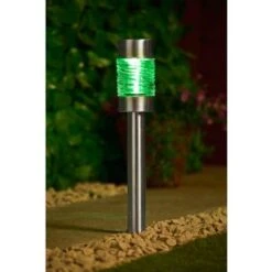 B&M Sicily XL Solar Post Lights 3pk 8 B&M Sicily XL Solar Post Lights 3pk -Garden Furniture Sales 341969 sicily 3pk xl post lights green1