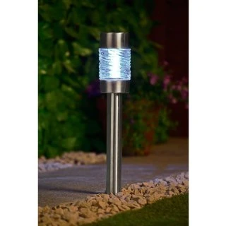 B&M Sicily XL Solar Post Lights 3pk 3 B&M Sicily XL Solar Post Lights 3pk