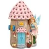B&M Garden Fairy House Ornament -Garden Furniture Sales 342048 fairy with house blue