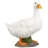 B&M Resin Duck Garden Ornament - White -Garden Furniture Sales 342055 resin duck ornament white