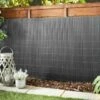 B&M Artificial Bamboo Cane Screening 4 X 1m - Grey -Garden Furniture Sales 342461 all purpose artificial bamboo cane screening grey 2