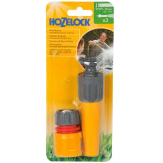 B&M Hozelock Quick Connect Nose Nozzle & Hose Connector 2pk 3 B&M Hozelock Quick Connect Nose Nozzle & Hose Connector 2pk