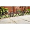 Edwardian Border Fence 4pk -Garden Furniture Sales 353524 4pk edwardian criss cross border fence