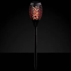 Morocco Solar Light Post -Garden Furniture Sales 353593 morocco flame effect torch stake 48cm 3