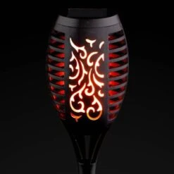 Morocco Solar Light Post -Garden Furniture Sales 353593 morocco flame effect torch stake 48cm 4
