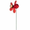 B&M Insect Wind Spinning Stake - Ladybird -Garden Furniture Sales 353661 wind spinning stake ladybird red