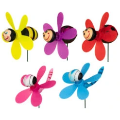 B&M Insect Wind Spinning Stake - Ladybird -Garden Furniture Sales 353661 wind spinning stake main