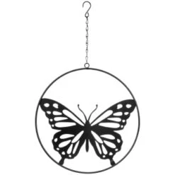 B&M Insect Hanging Hoops -Garden Furniture Sales 366579 insect in hoop butterfly