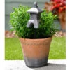 B&M Garden Plant Pot Stick - Pagoda -Garden Furniture Sales 366585 garden pot sticks pagoda