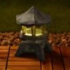 B&M Resin Solar Pogoda -Garden Furniture Sales 366612 resin solar pagoda