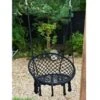 B&M Vancouver Hanging Chair - Black -Garden Furniture Sales 366698 vancouver hanging chair black 2