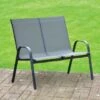 Dakota Stacking Bench - Grey 2 Dakota Stacking Bench - Grey -Garden Furniture Sales 366707 dakota grey stacking bench1