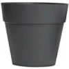 B&M Soho Pot Planter - Charcoal 38cm -Garden Furniture Sales 378389 385058 381595 soho planter charcoal 38cm 28cm 17cm 5 1