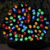 Eveready Solar Powered LED String Lights 80pk - Multicolour -Garden Furniture Sales 379213 eveready solar powered string lights 80 multi colour leds