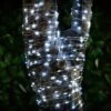 Solar Powered Micro LED Lights 200pk - Cool White 2 Solar Powered Micro LED Lights 200pk - Cool White -Garden Furniture Sales 379228 200 solar powered micro led string lights cool white