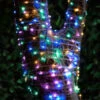 Solar Powered Micro LED Lights 200pk - Multicolour 2 Solar Powered Micro LED Lights 200pk - Multicolour -Garden Furniture Sales 379230 200 solar powered micro led string lights multi colour