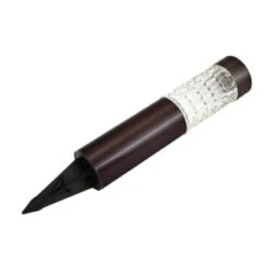 B&M Glass Top Solar Post Light -Garden Furniture Sales 379310 glass top solar post light black nickle 2