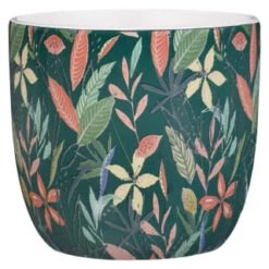 B&M Superbloom Sun Ceramic Plant Pots 3pk - Floral -Garden Furniture Sales 379332 3pk island paradise ceramic plant pots green 2