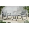 Madison Premium Rocking Bistro Set 3pc -Garden Furniture Sales 379367 379480 madison rocking 3 piece bistro set