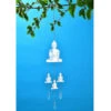 B&M Deluxe Sun Catcher With Hanging Crystals - Buddha -Garden Furniture Sales 379511 deluxe sun catcher with hanging crystals buddha