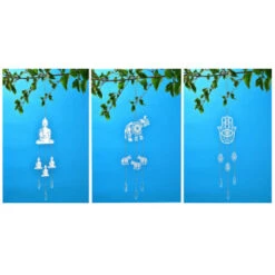 B&M Deluxe Sun Catcher With Hanging Crystals - Buddha 5 B&M Deluxe Sun Catcher With Hanging Crystals - Buddha -Garden Furniture Sales 379511 deluxe sun catcher with hanging crystals group