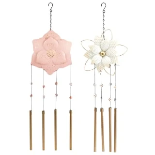 B&M Flower Windchime - Pink 5 B&M Flower Windchime - Pink - Image 3