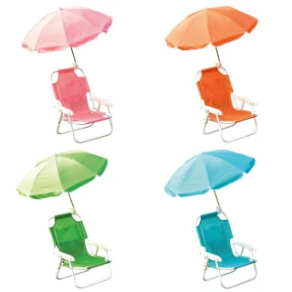 B&M Kids Parasol Chair - Orange 5 B&M Kids Parasol Chair - Orange - Image 3