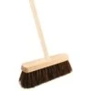 B&M Wide Bassine Wooden Yard Broom -Garden Furniture Sales 379758 9 5 inch bassine broom with wooden handle