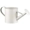 B&M Ribbed Matt Watering Can - Cream -Garden Furniture Sales 379772 simply garden ribbed tin watering can white