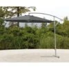 Deluxe Hanging Parasol 3m - Grey -Garden Furniture Sales 379783 deluxe 3m grey hanging parasol