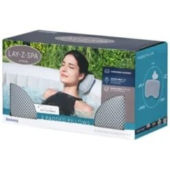 Lay-z Spa Lay-Z-Spa Padded Pillow 2pk -Garden Furniture Sales 379801 lay z spa 2 pack padded pillow 2