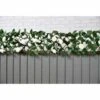 Expanding Artificial Rose & Leaf Trellis 180 X 30cm -Garden Furniture Sales 379970 expanding leaf trellis with roses 180x30cm 2