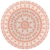 B&M Bloom Print Plate - Orange -Garden Furniture Sales 381319 bloom print plate orange