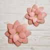 B&M Flower Wall Plaques 2pk - Pink 2 B&M Flower Wall Plaques 2pk - Pink -Garden Furniture Sales 392757 2pk metal wall flowers pink1