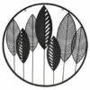 B&M Round Leaf Metal Wall Art -Garden Furniture Sales 392760 round leaf metal wall art