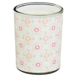 B&M Boho Garden Mini Printed Candles 3pk -Garden Furniture Sales 392778 3pk mini printed candles 2