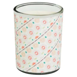 B&M Boho Garden Mini Printed Candles 3pk -Garden Furniture Sales 392778 3pk mini printed candles 4