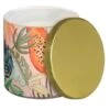 B&M Printed Candle With Gold Lid -Garden Furniture Sales 392779 printed candle with gold lid 3